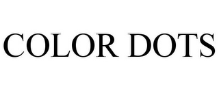 COLOR DOTS