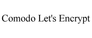 COMODO LET'S ENCRYPT