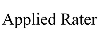 APPLIED RATER