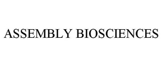 ASSEMBLY BIOSCIENCES