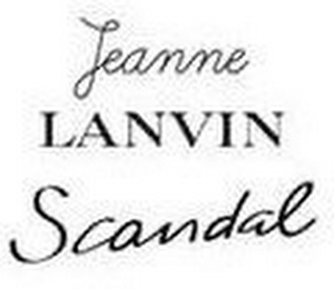 JEANNE LANVIN SCANDAL