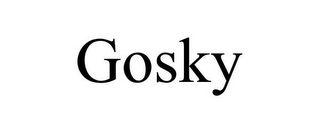 GOSKY