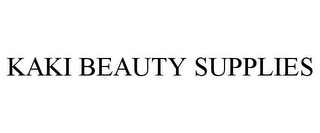 KAKI BEAUTY SUPPLIES