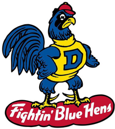 D FIGHTIN' BLUE HENS