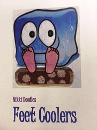 NIKKI DOODLES FEET COOLERS