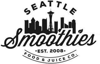 SEATTLE SMOOTHIES,-EST. 2008-FOOD & JUICE CO.