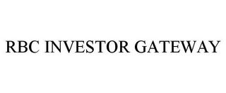 RBC INVESTOR GATEWAY