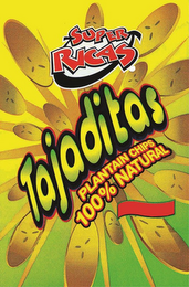 SUPER RICAS TAJADITAS PLANTAIN CHIPS 100% NATURAL