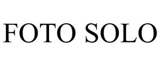 FOTO SOLO
