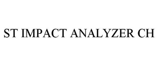 ST IMPACT ANALYZER CH