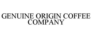 GENUINE ORIGIN COFFEE COMPANY