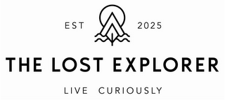 THE LOST EXPLORER EST 2025 LIVE CURIOUSLY