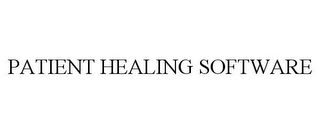 PATIENT HEALING SOFTWARE