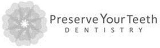 PRESERVE YOUR TEETH DENTISTRY