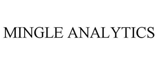 MINGLE ANALYTICS