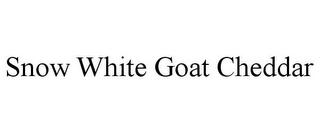 SNOW WHITE GOAT CHEDDAR