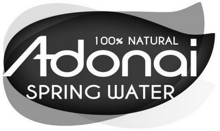 100% NATURAL ADONAI SPRING WATER