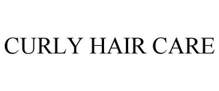 CURLY HAIR CARE