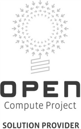 OPEN COMPUTE PROJECT SOLUTION PROVIDER