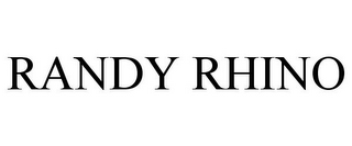 RANDY RHINO