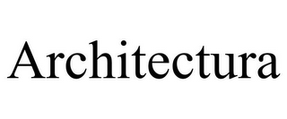 ARCHITECTURA