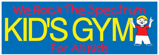 WE ROCK THE SPECTRUM KID'S GYM FOR ALL KIDS