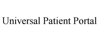 UNIVERSAL PATIENT PORTAL