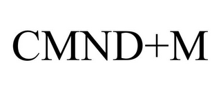 CMND+M