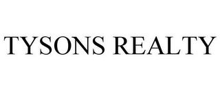 TYSONS REALTY