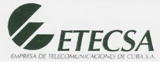 ETECSA EMPRESA DE TELECOMUNICACIONES DE CUBA S.A.