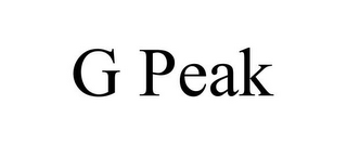 G PEAK