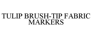 TULIP BRUSH-TIP FABRIC MARKERS