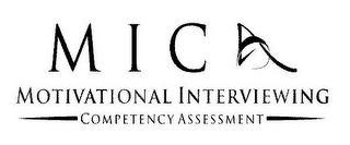 MICA MOTIVATIONAL INTERVIEWING COMPETENCY ASSESSMENT