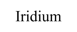 IRIDIUM