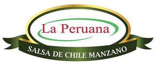 LA PERUANA SALSA DE CHILE MANZANO