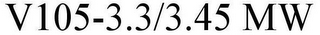 V105-3.3/3.45 MW