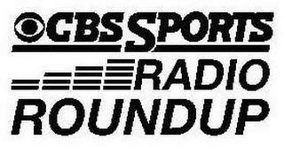 CBS SPORTS RADIO ROUNDUP