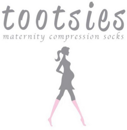 TOOTSIES MATERNITY COMPRESSION SOCKS