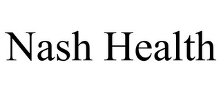 NASH HEALTH