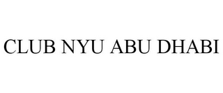 CLUB NYU ABU DHABI