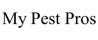 MY PEST PROS