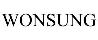 WONSUNG