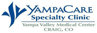YV YAMPACARE SPECIALTY CLINIC YAMPA VALLEY MEDICAL CENTER CRAIG, CO