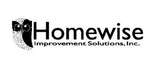 HOMEWISE IMPROVEMENT SOLUTIONS, INC.