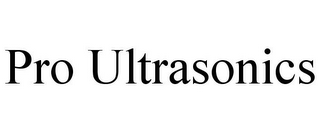 PRO ULTRASONICS