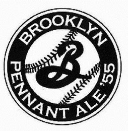 B BROOKLYN PENNANT ALE '55