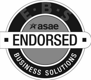 E · B · S ASAE ENDORSED BUSINESS SOLUTIONS