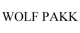 WOLF PAKK