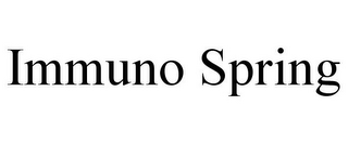 IMMUNO SPRING