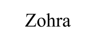 ZOHRA